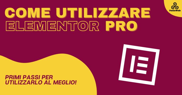 Come usare Elementor