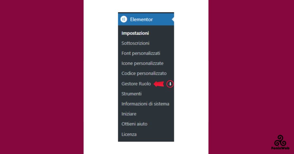Gestione Ruoli Elementor