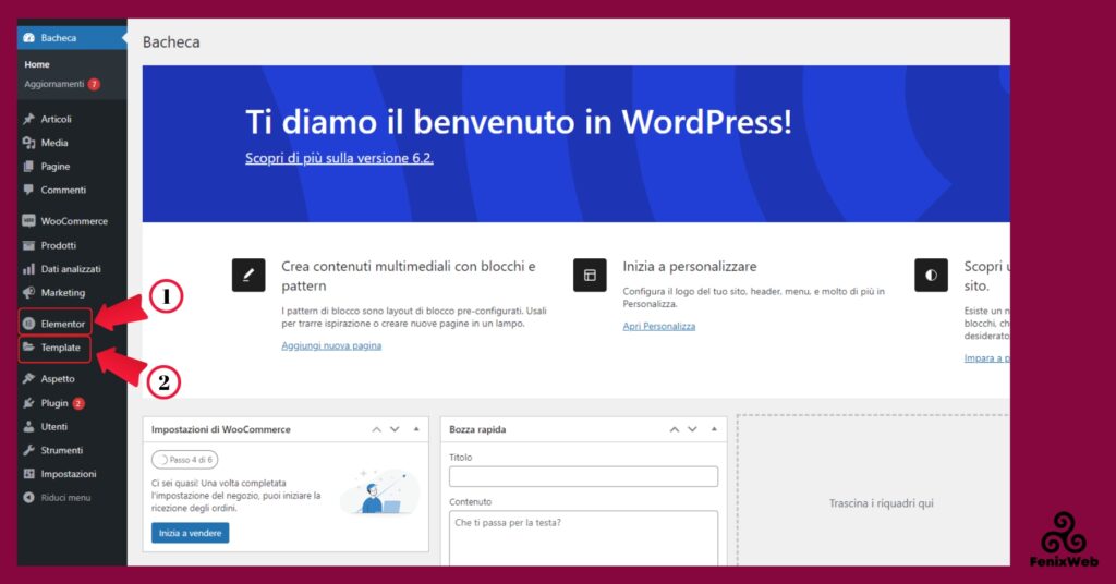 Passaggi fondamentali per usare Elementor